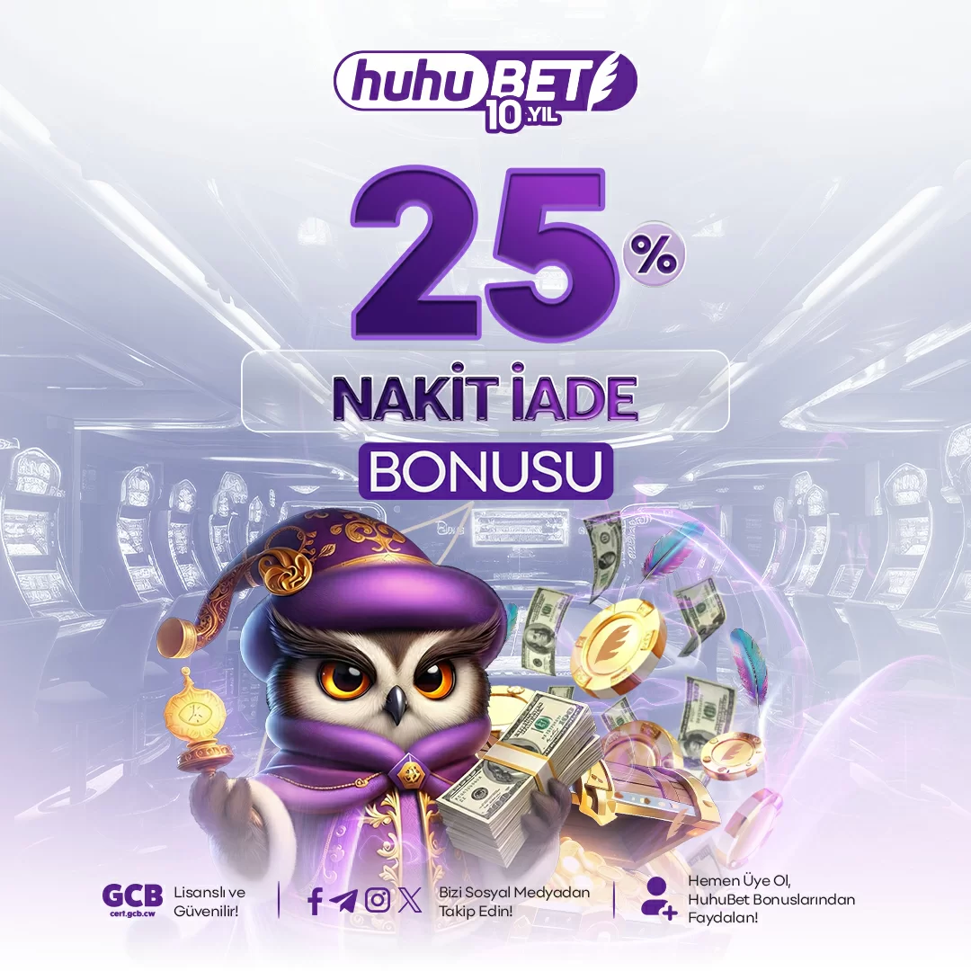 Huhubet nakit iade görseli